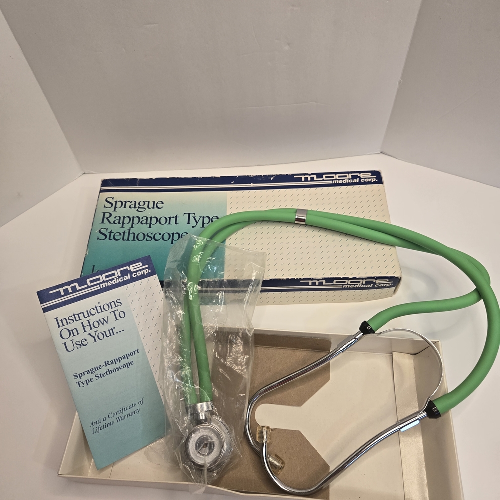 Green Sprague Rappaport Stethoscope